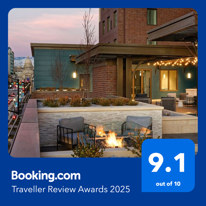 We are thrilled to announce that our Boise Residence Inn Downtown property has been recognized with a Traveller Review Award from Booking.com!
This prestigious award is a testament to our team’s dedication to providing exceptional service and memorable experiences for our guests.
A big thank you to all our guests who took… Continue Reading..